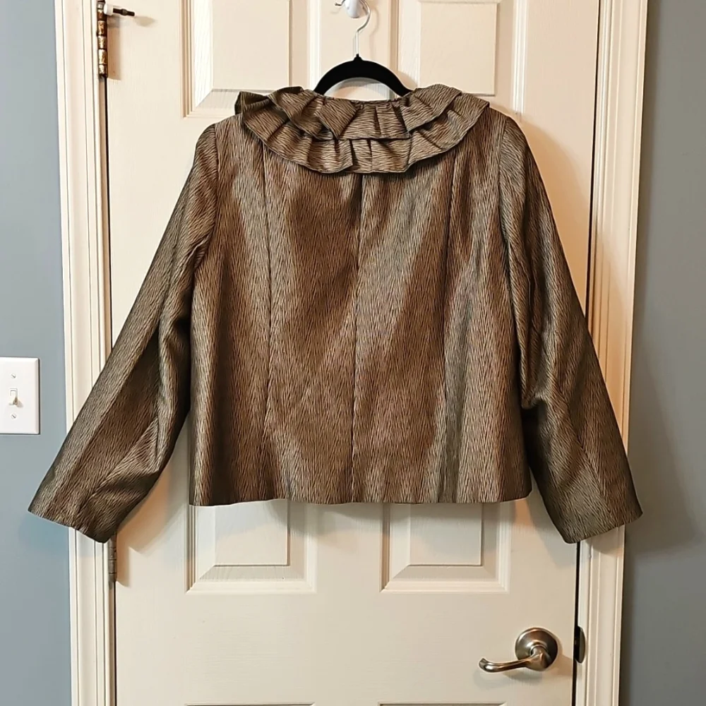 Nicolette Ruffled Blazer Jacket Elegant Wear Office Wear Career Minimalist - Picture 14 of 16